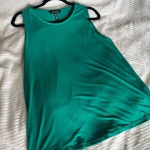 Ellen Tracy Teal Tank Top